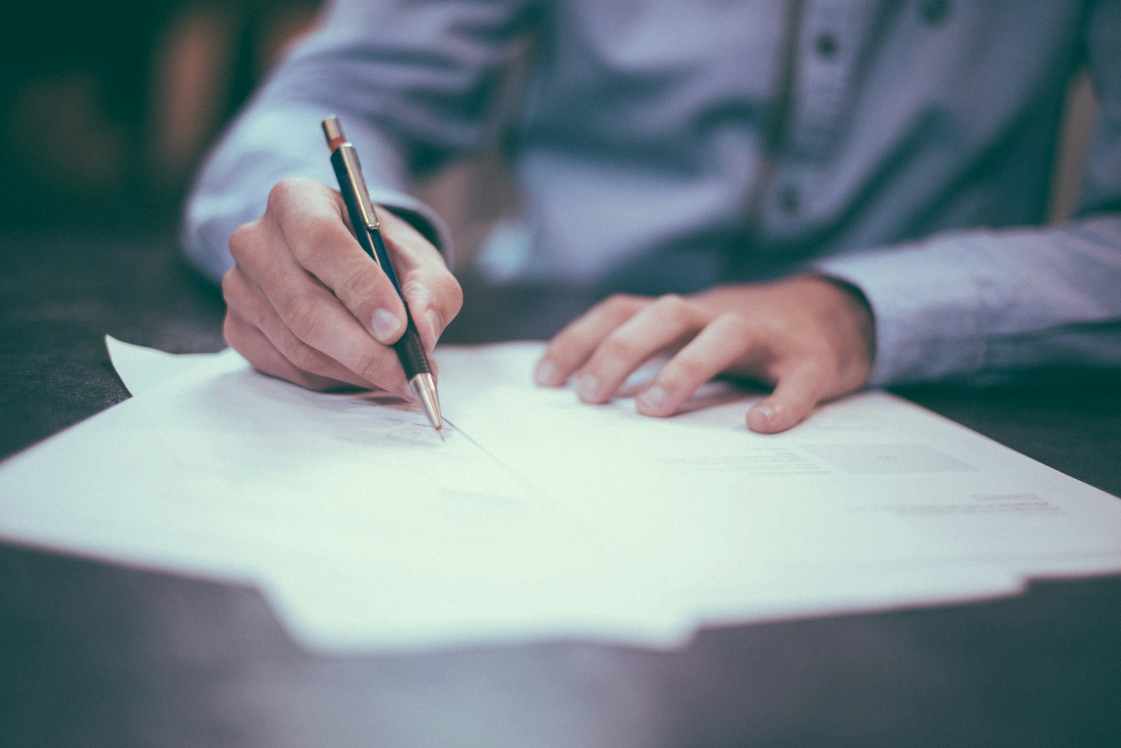 Friendly intake paperwork at Renewing Hope